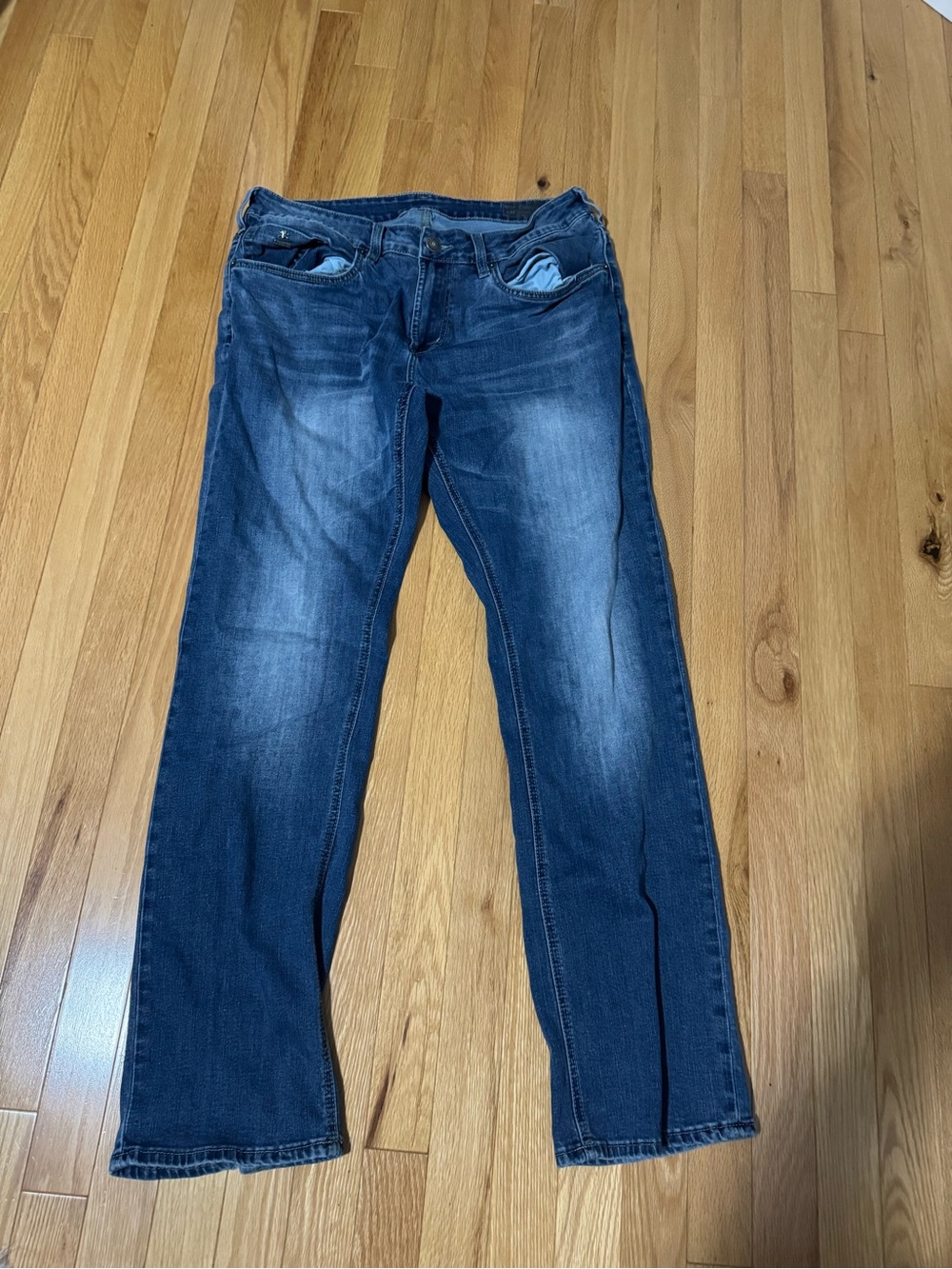 Men's Buffalo Dark Blue Classic Straight Jeans